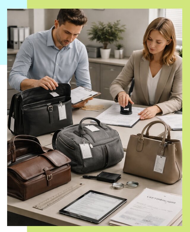 Сертификация сумок в Ржеве от 7709 руб. | Алешин-Ржв