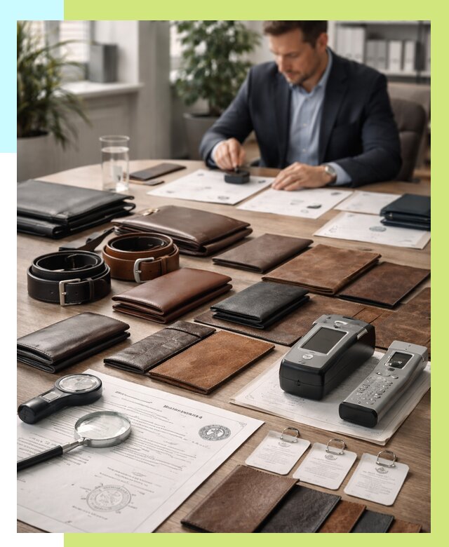 Сертификация кожаных изделий в Ржеве от 12335 р. | Алешин-Ржв