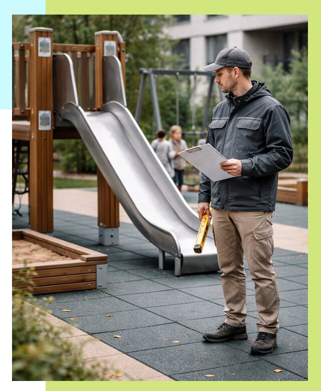 Сертификация детских площадок в Ржеве от 25698 р. | Алешин-Ржв