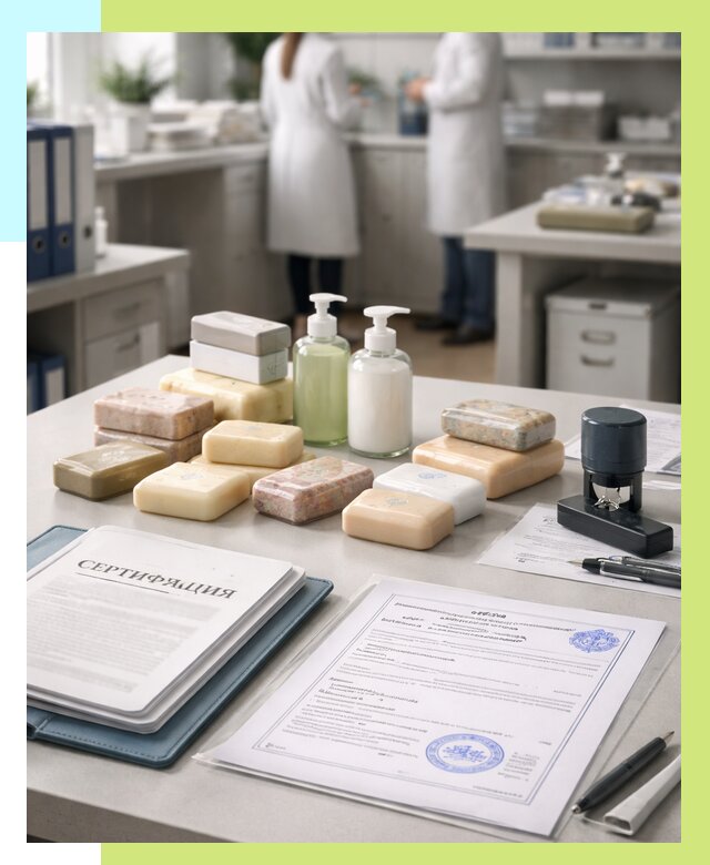 Сертификация мыла и сертификат на мыло в Ржеве от 12335 | Алешин-Ржв