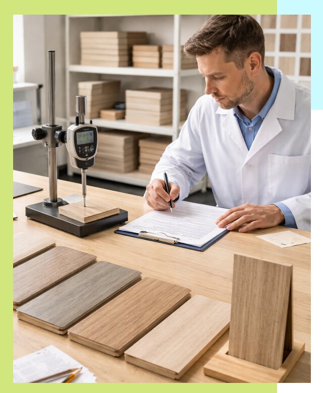 Сертификация ламината с испытаниями и оформлением документов в Ржеве