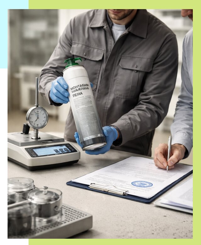 Сертификация монтажной пены в Ржеве от 15419 р. | Алешин-Ржв