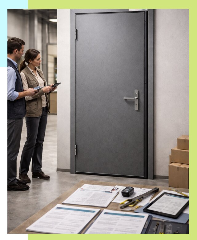 Сертификация противопожарных дверей в Ржеве от 9251 р. | Алешин-Ржв