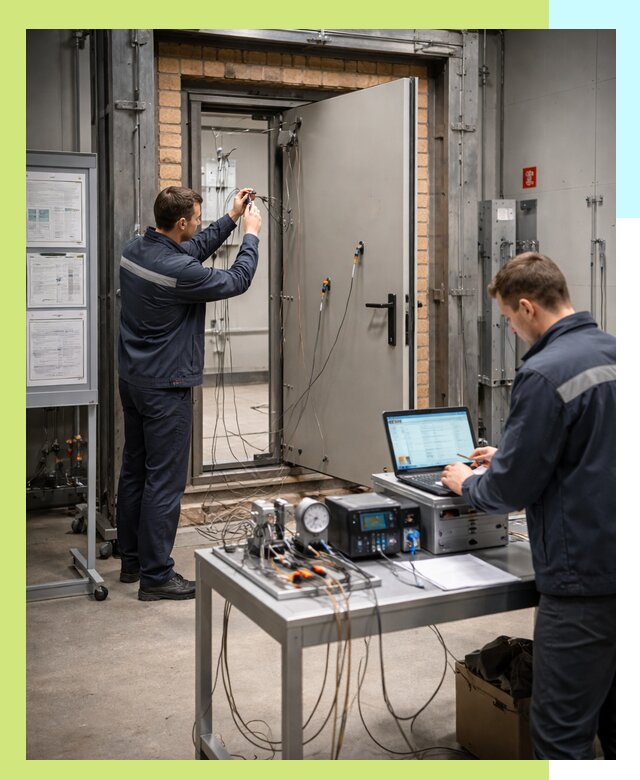 Сертификация противопожарных дверей в Ржеве по ГОСТ и ТР