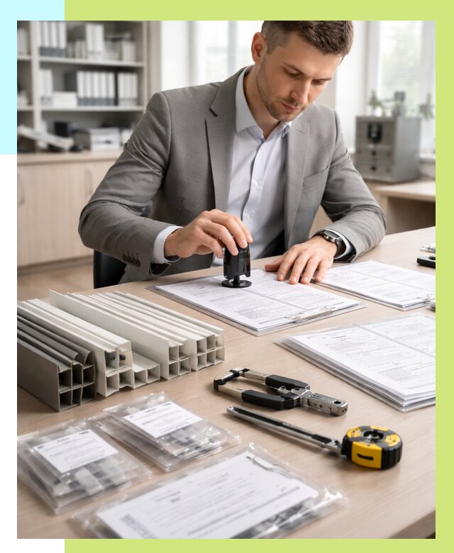 Сертификация ПВХ продукции в Ржеве от 8737 р., Алешин-Ржв