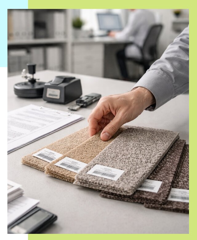 Сертификация ковролина в Ржеве от 15419 р., Алешин-Ржв