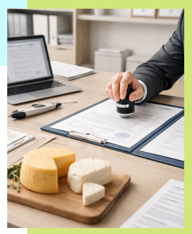 Сертификация сыров в Ржеве от 15419 р | Сертификат на сыр Алешин-Ржв