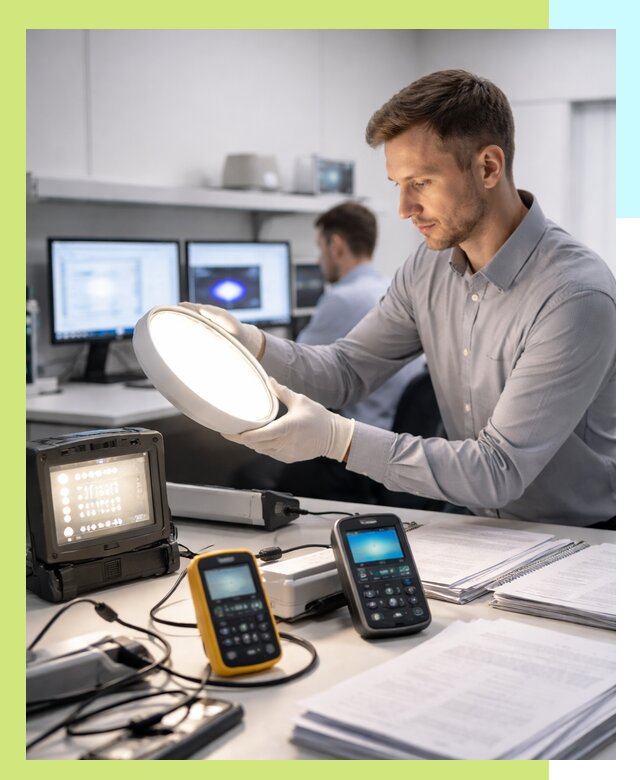 Сертификация светильников в Ржеве: испытания и оформление