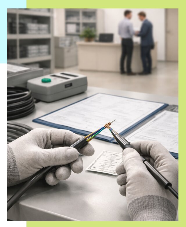 Сертификация провода в Ржеве от 18502 р. в Алешин-Ржв