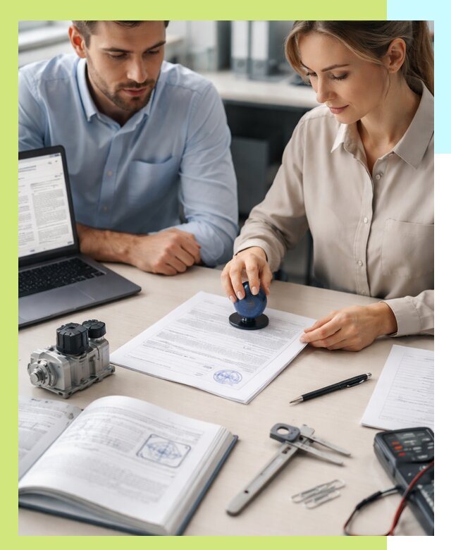 Выдача паспорта изделия и техническая экспертиза продукции в Ржеве