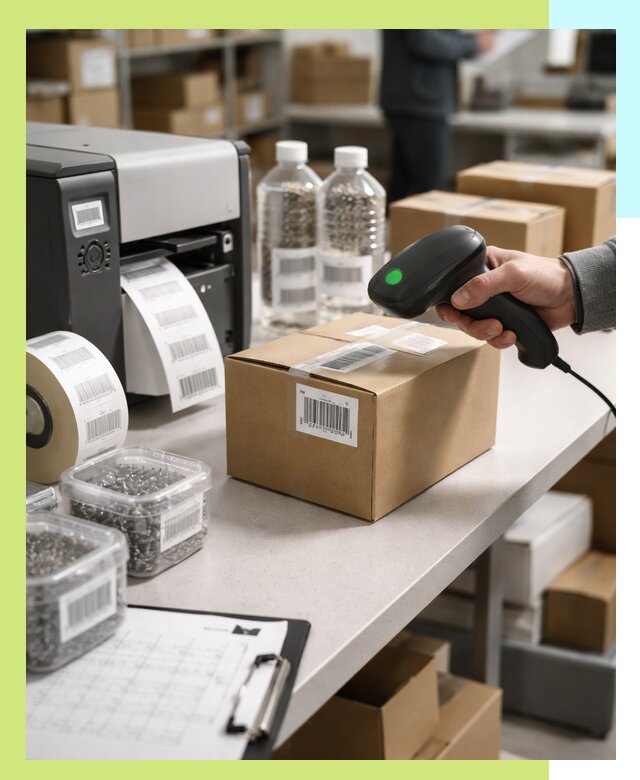 Штрихкодирование продукции и маркировка для продажи в Ржеве