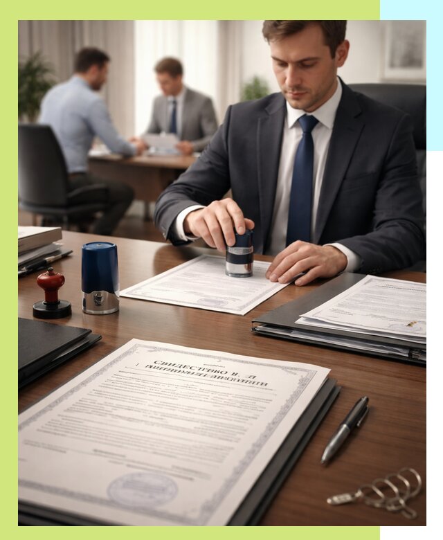 Оформление свидетельства о государственной регистрации в Ржеве