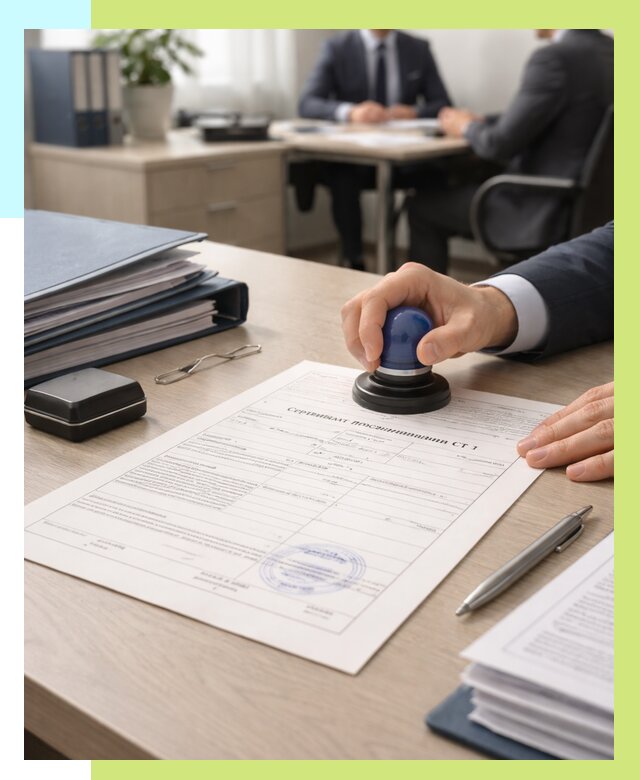 Сертификат происхождения СТ 1 в Ржеве от 4626 р. | Алешин-Ржв