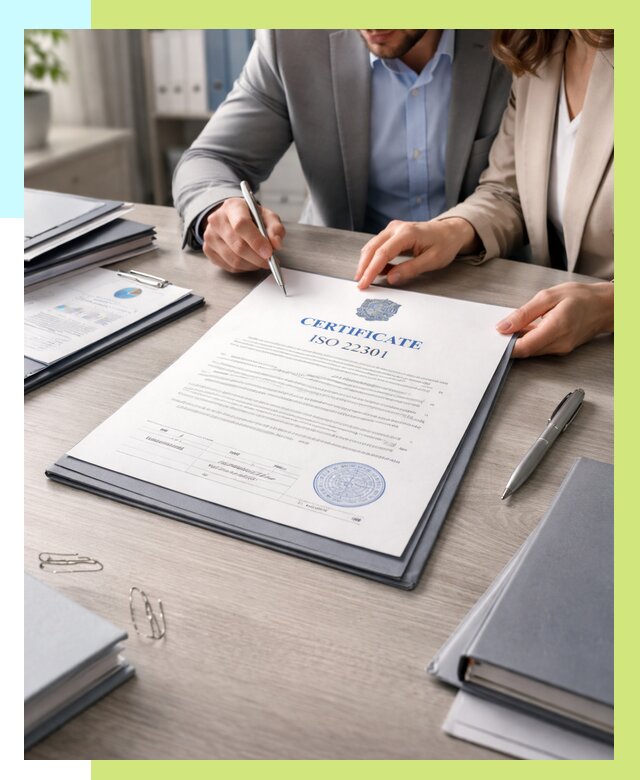 Сертификат ISO 22301 в Ржеве от 46256 р. | Алешин-Ржв срочно