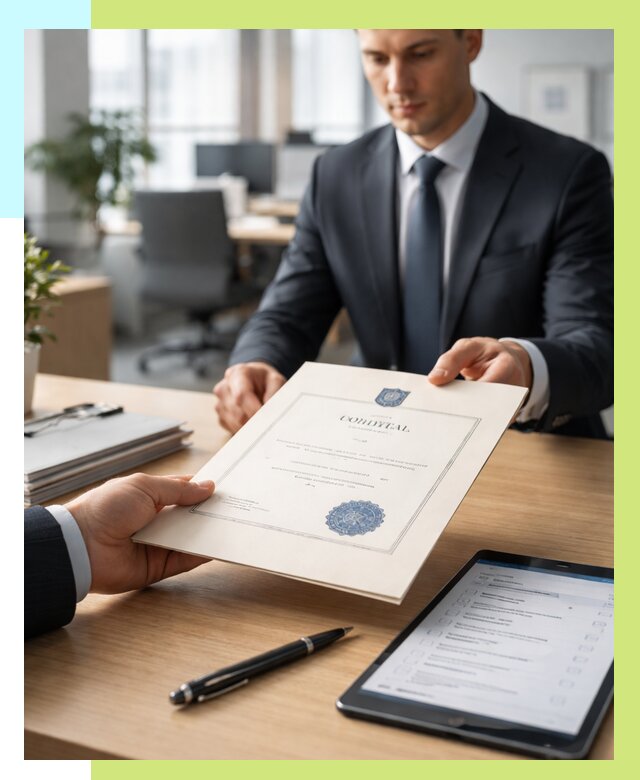 Сертификат ISO 30301 в Ржеве от 35977 р. | Алешин-Ржв - под ключ