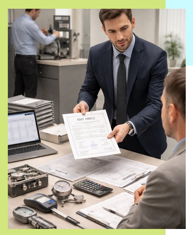 Выдача сертификата ISO 10012 по требованиям метрологии в Ржеве